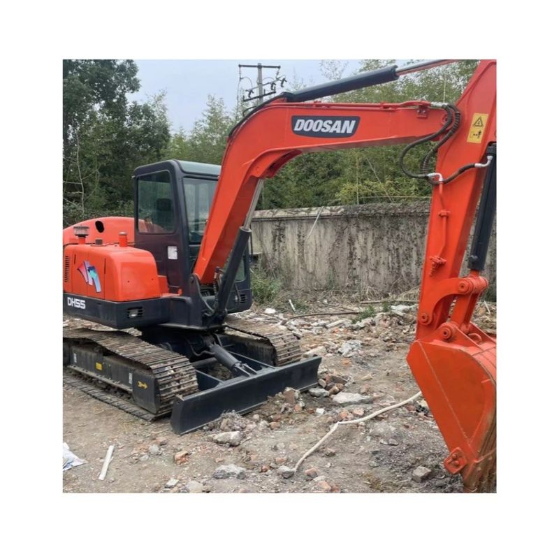 حالة عمل جيدة MINI DOOSAN DH55/SECONDN يد DOOSAN الحفر DOOSAN DH 55