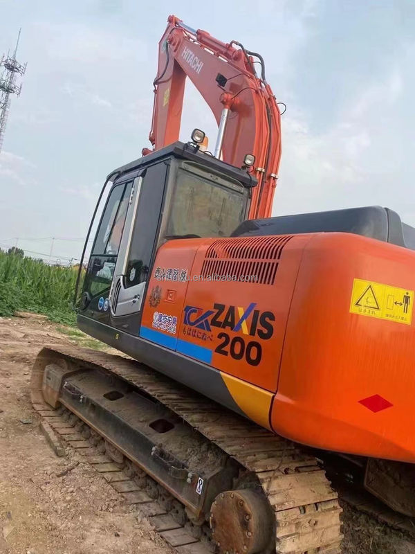 هيتاشي في المخزون هيتاشي ZX200-3 يد ثانية الحفرة الزحفية الهيدروليكية حالة جيدة/آلة حفر مستعملة هيتاشي ZX200-3 سعر رخيص