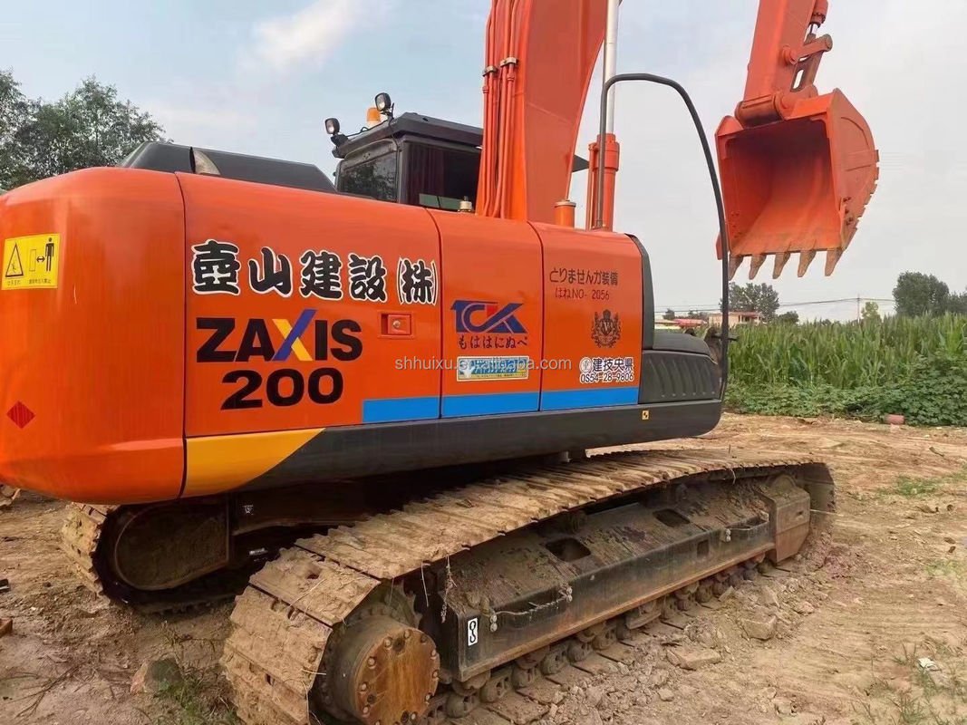 هيتاشي في المخزون هيتاشي ZX200-3 يد ثانية الحفرة الزحفية الهيدروليكية حالة جيدة/آلة حفر مستعملة هيتاشي ZX200-3 سعر رخيص