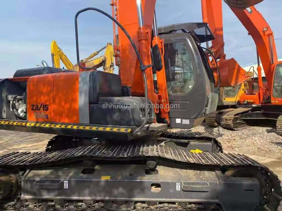 هيتاشي في المخزون حالة جيدة هيتاشي ZX200-5 يد ثانية حفرة الزحف الهيدروليكية/آلة حفر مستعملة هيتاشي ZX200-5 سعر رخيص