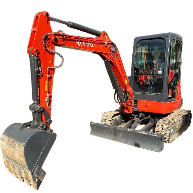 اليابان الجودة المستخدمة الحفار Kubota 161 صغيرة 6.1 طن الحفرة الزحفية المستخدمة صغيرة