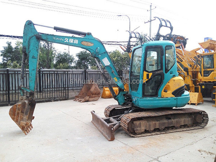 اليابان الجودة المستخدمة الحفار Kubota 161 صغيرة 6.1 طن الحفرة الزحفية المستخدمة صغيرة