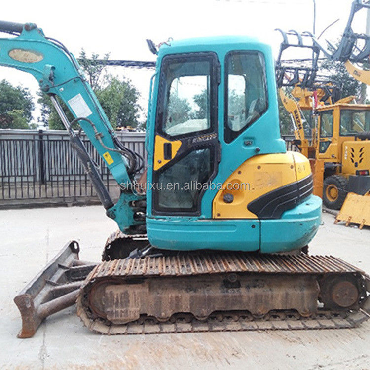 اليابان الجودة المستخدمة الحفار Kubota 161 صغيرة 6.1 طن الحفرة الزحفية المستخدمة صغيرة