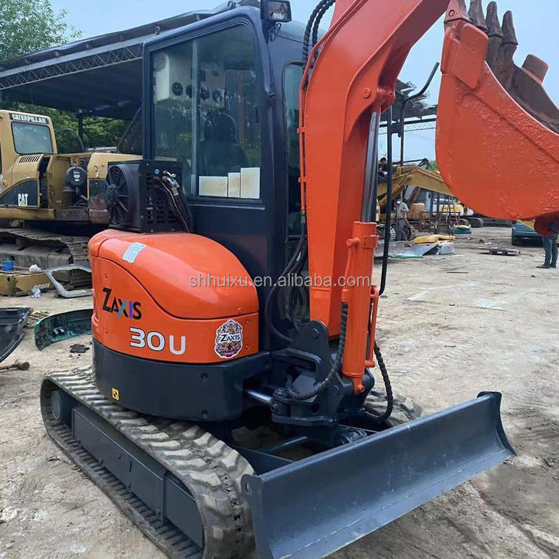هيتاشي بيع ساخن جودة جيدة هيتاشي ZX30U يد ثانية الحفرة الزحفية الهيدروليكية / مستعمل حفرة مصغرة هيتاشي ZX30U سعر رخيص