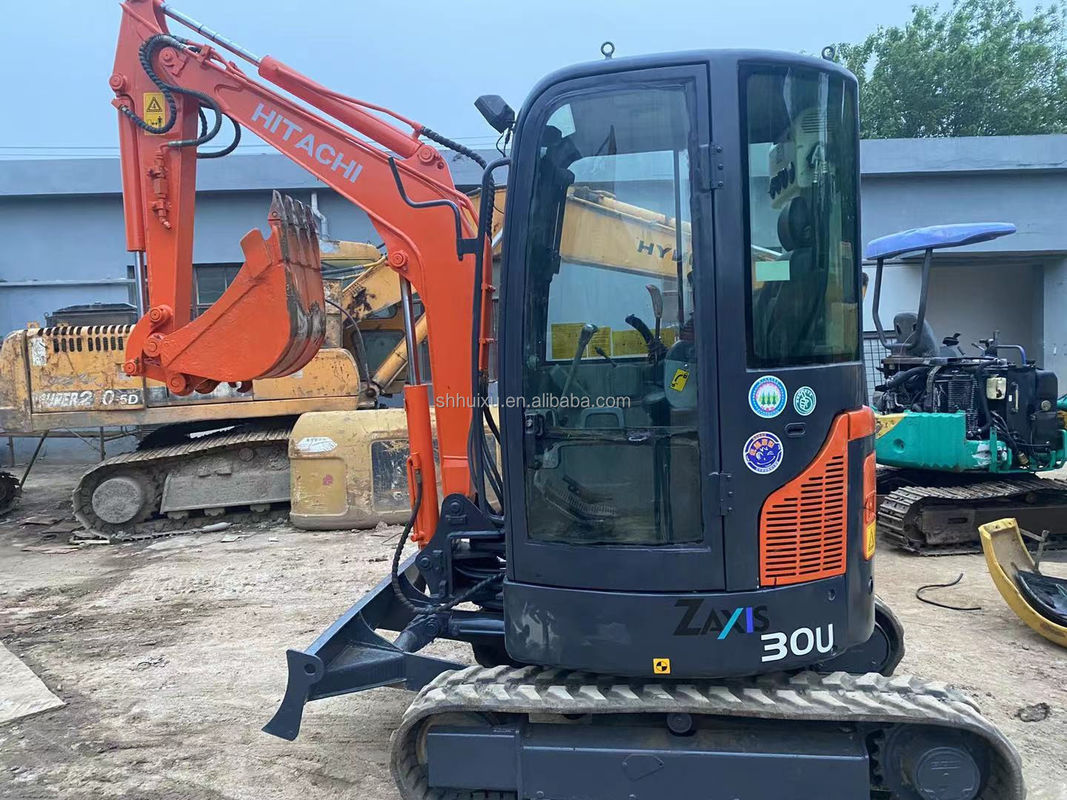 هيتاشي بيع ساخن جودة جيدة هيتاشي ZX30U يد ثانية الحفرة الزحفية الهيدروليكية / مستعمل حفرة مصغرة هيتاشي ZX30U سعر رخيص