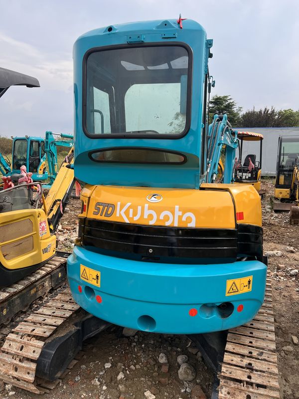 8.5t استخدمت Kubota 185 الحفارة الهيدروليكية الأصلية الزحفية/اليد الثانية Kubota 185 الحفارة الهيدروليكية الأصلية الزحفية
