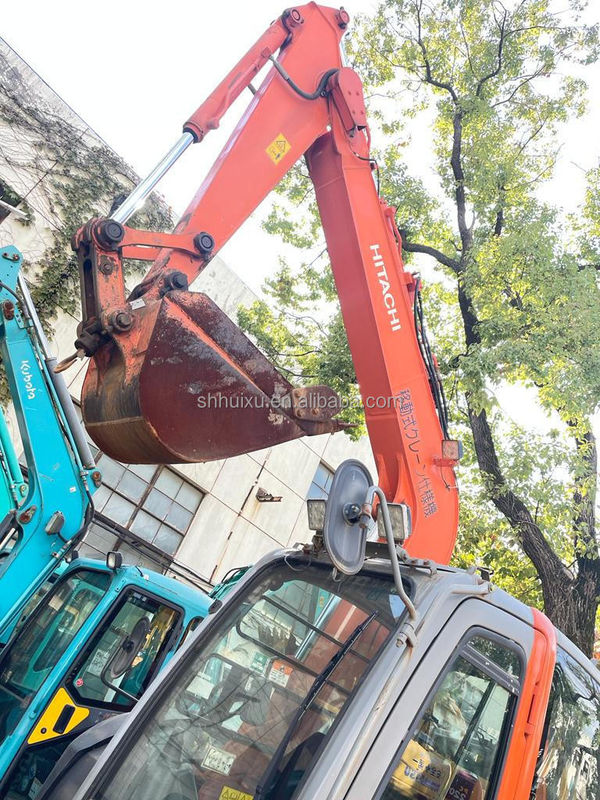 هيتاشي في المخزون اليابان منشأ هيتاشي ZX75 اليد الثانية الحفرة الزحفية الهيدروليكية/حفرة مصغرة مستعملة هيتاشي ZX75 جودة جيدة سعر رخيص