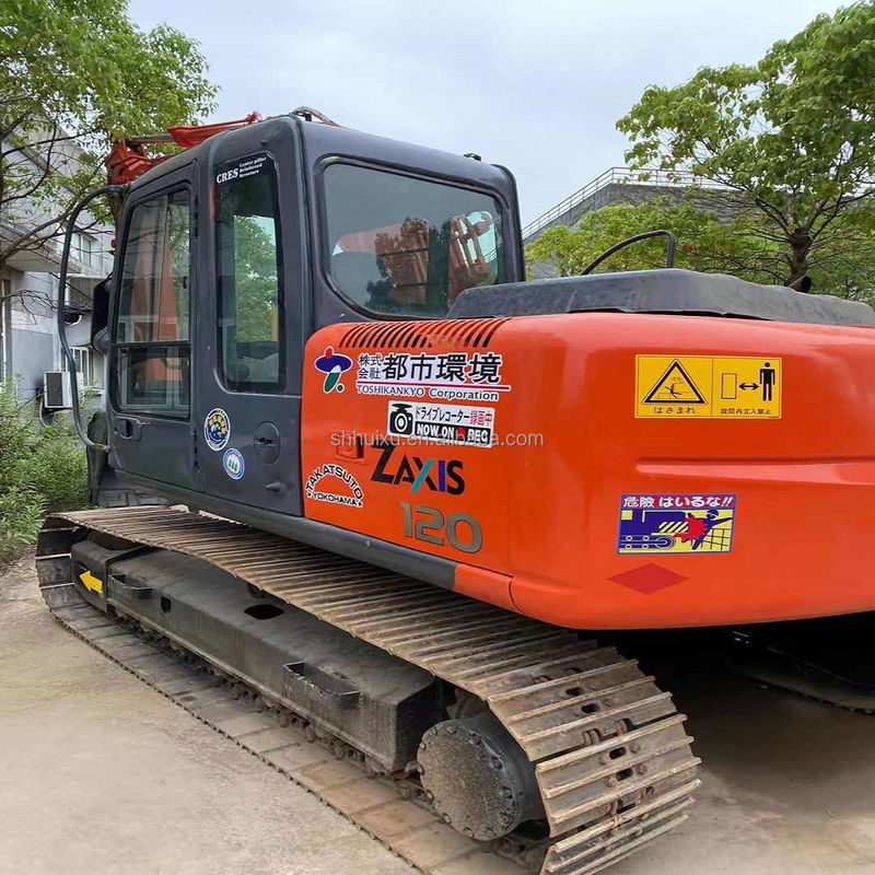 هيتاشي بيع ساخن جودة ممتازة هيتاشي ZX120-6 يد ثانية الحفرة الزحفية الهيدروليكية/آلة الحفرة المستعملة هيتاشي ZX120-6 سعر رخيص