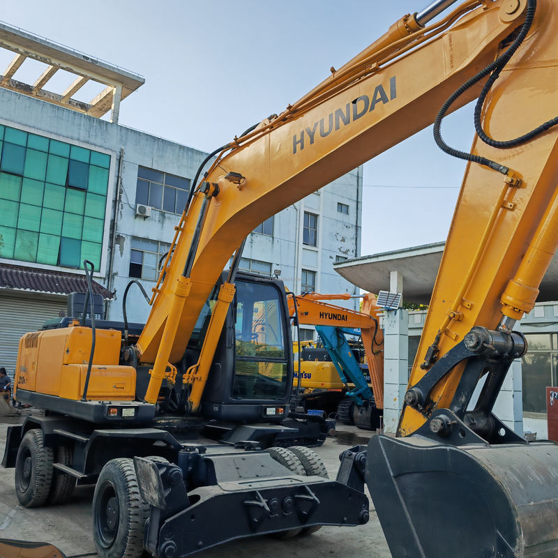 اللون الأصلي حفرة عجلة مستعملة هيونداي 210 حفرة مستعملة هيونداي 210-7