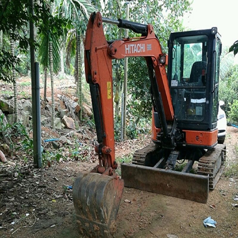 حفرة هيتاشي ZX35 المستخدمة الحفرة الزحفية 3.5 طن الحفرة ZX35U المصغرة مع المرفقات الهيدروليكية ZX35U-3