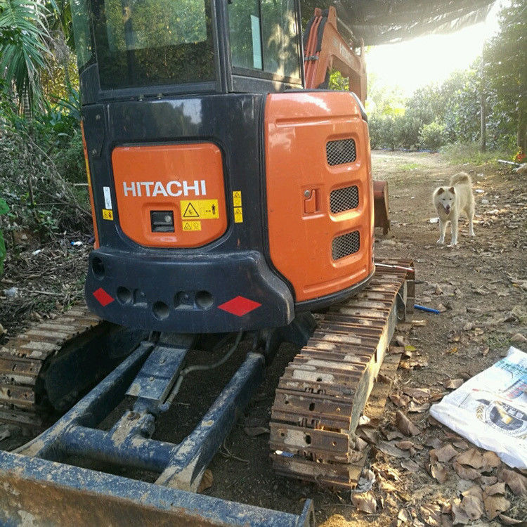 حفرة هيتاشي ZX35 المستخدمة الحفرة الزحفية 3.5 طن الحفرة ZX35U المصغرة مع المرفقات الهيدروليكية ZX35U-3