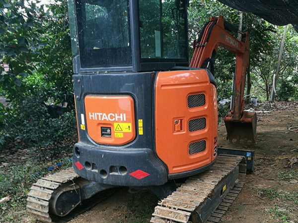 حفرة هيتاشي ZX35 المستخدمة الحفرة الزحفية 3.5 طن الحفرة ZX35U المصغرة مع المرفقات الهيدروليكية ZX35U-3