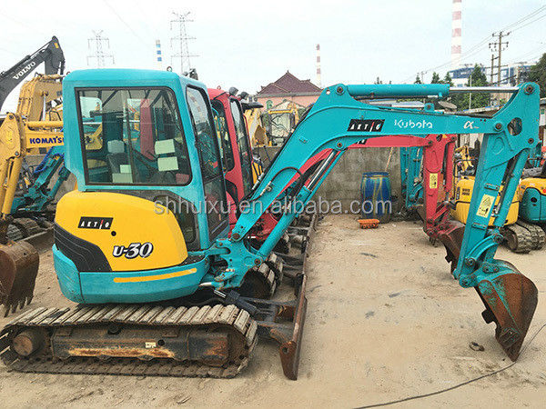 المعدات الهيدروليكية المستعملة الحفرة Kubota30 الجودة العالية/حفرة صغيرة مستعملة Kubota30 اليابان