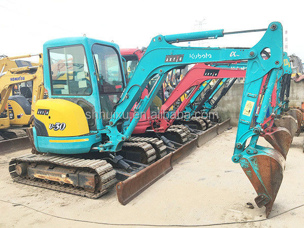 المعدات الهيدروليكية المستعملة الحفرة Kubota30 الجودة العالية/حفرة صغيرة مستعملة Kubota30 اليابان