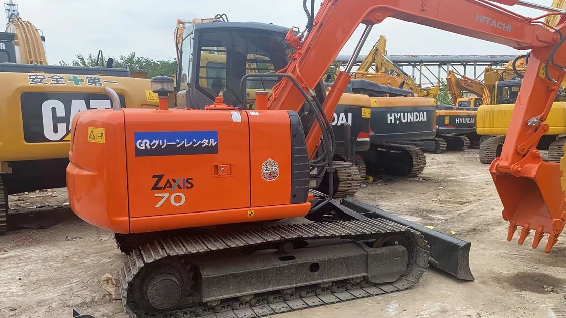 حفرة مستعملة هيتاشي ZX70 حفرة مصغرة ZX70 ZX75 حفرة مستعملة في اليابان