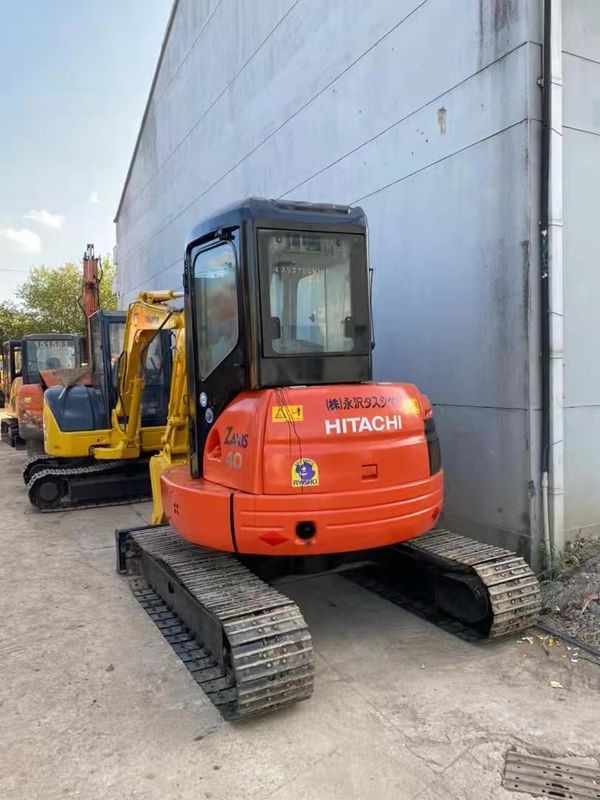 أكثر ما تباع هو HITACHI 40U الحفرة الهيدروليكية الزحفية يد ثانية جودة جيدة / آلة حفرة مستعملة HITACHI 40U بيع ساخن
