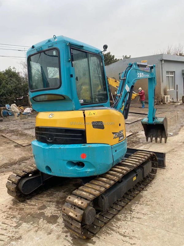 الحفرة المصغرة المستخدمة Kubota35 اليابان أصل سعر رخيص/اليد الثانية الزحف الهيدروليكي الحفار Kubota35 جودة عالية