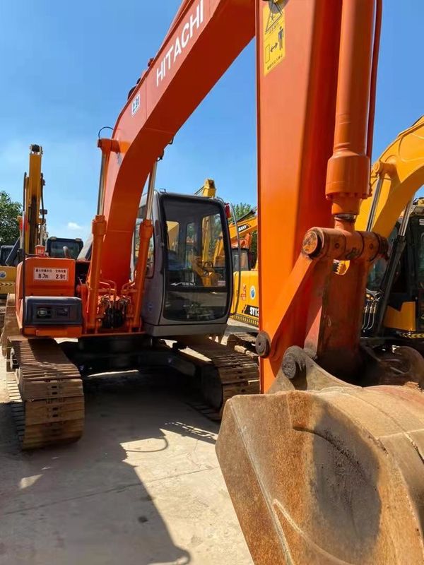 أكثر ما يُباع هو HITACHI ex120 الحفرة الهيدروليكية من يد ثانية نوعية جيدة/آلة حفرة مستعملة