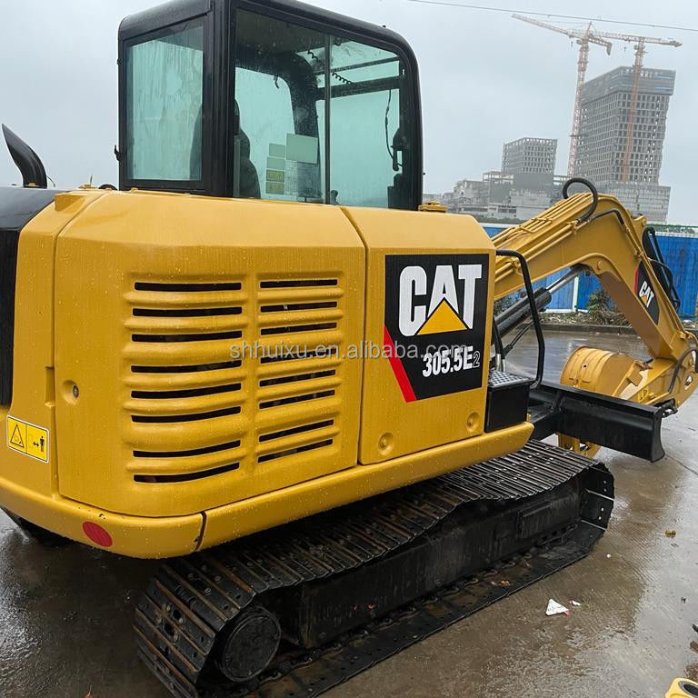 القطة استخدمت الحفرة الزحف 305.5 e2 يد ثانية الحفرة المصغرة Cat305.5E الحفرة بسعر رخيص CAT 303 القطة 306 الحفرة