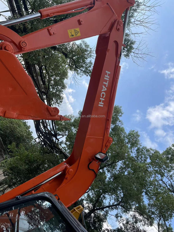 أكثر ما تباع هو HITACHI 60 الحفرة الهيدروليكية الزحفية يد ثانية جودة جيدة / آلة حفرة مستعملة HITACHI 60 بيع ساخن