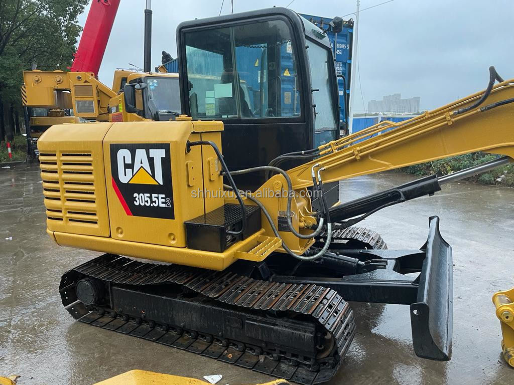 القطة استخدمت الحفرة الزحف 305.5 e2 يد ثانية الحفرة المصغرة Cat305.5E الحفرة بسعر رخيص CAT 303 القطة 306 الحفرة
