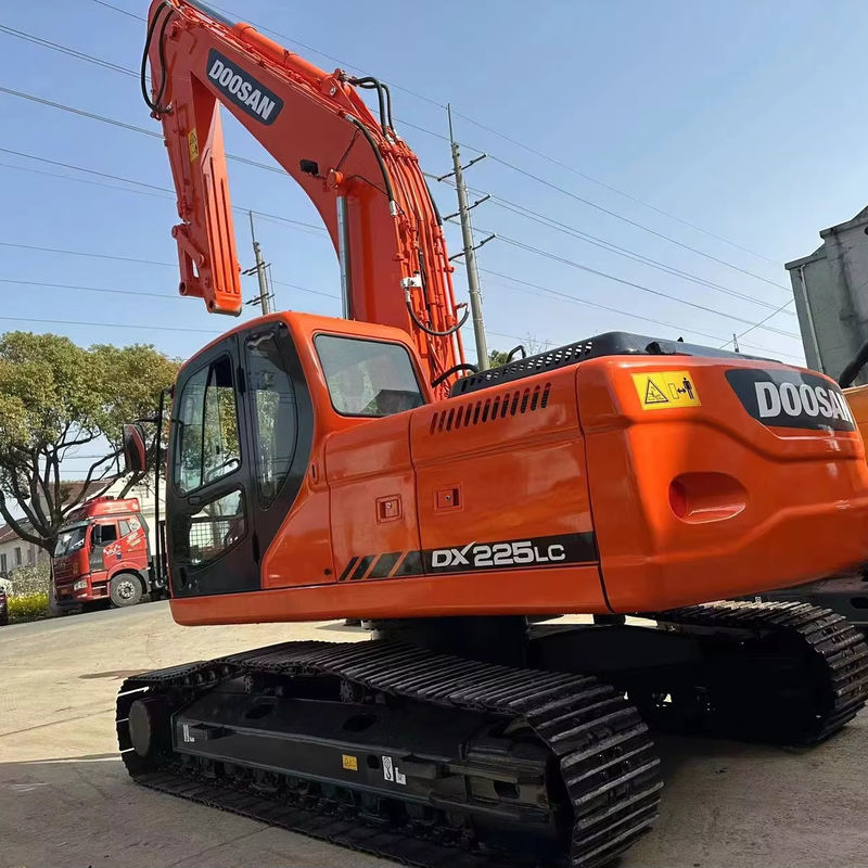 25 طن اللون الأصلي المستخدم الزاحف الحفر الكبير دوسان Dh225-9 الحفرة المستخدمة