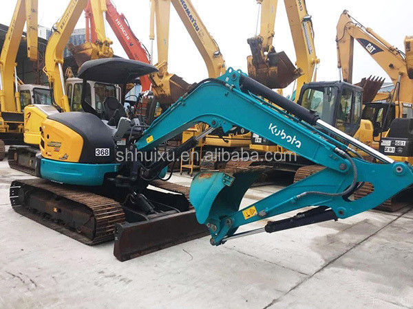 حفرة صغيرة مستعملة Kubota55 اليابان من أصل رخيص السعر/اليد الثانية الزحف الهيدروليكي حفرة Kubota55 جودة عالية