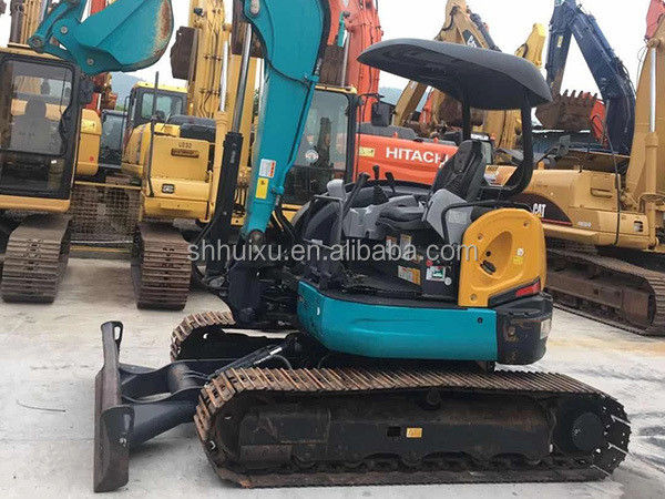حفرة صغيرة مستعملة Kubota55 اليابان من أصل رخيص السعر/اليد الثانية الزحف الهيدروليكي حفرة Kubota55 جودة عالية