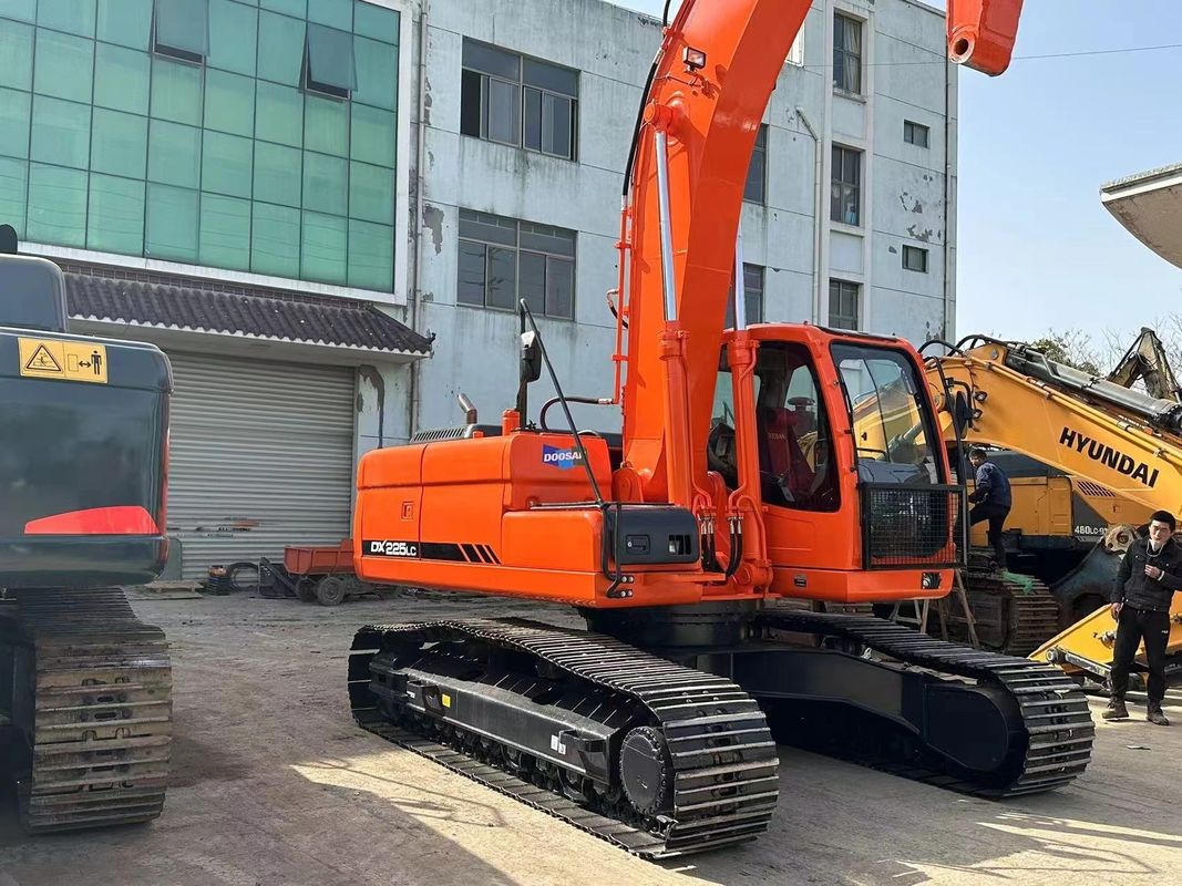 25 طن اللون الأصلي المستخدم الزاحف الحفر الكبير دوسان Dh225-9 الحفرة المستخدمة