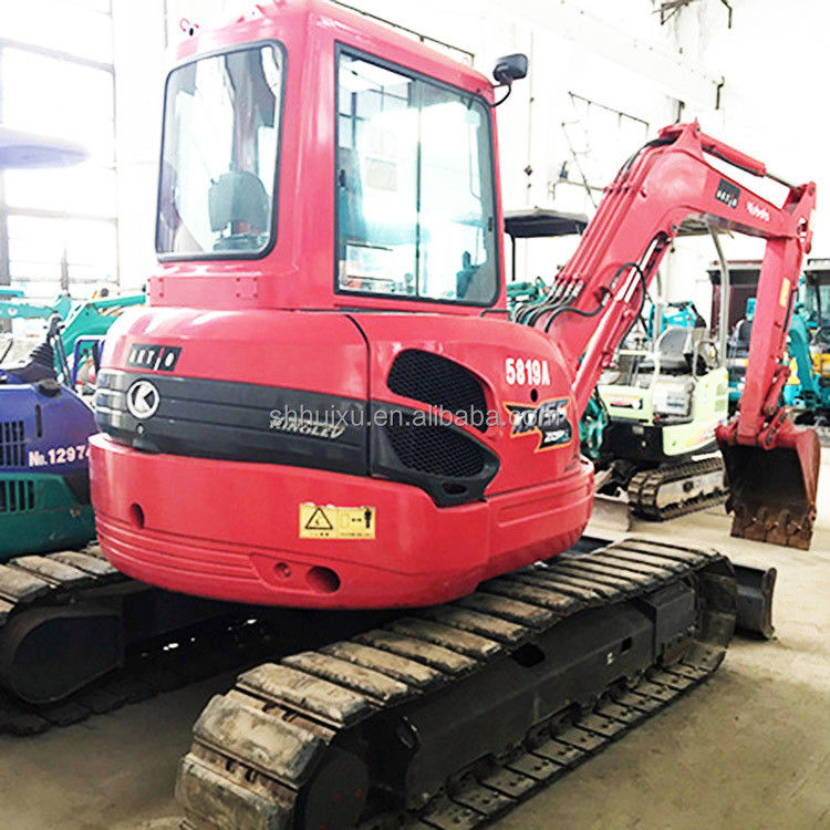 حفرة صغيرة مستعملة Kubota55 اليابان من أصل رخيص السعر/اليد الثانية الزحف الهيدروليكي حفرة Kubota55 جودة عالية