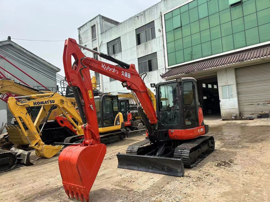 الحفرة المصغرة المستخدمة Kubota165 اليابان المنشأ السعر الرخيص/اليد الثانية الزحف الهيدروليكي الحفار Kubota165 جودة عالية