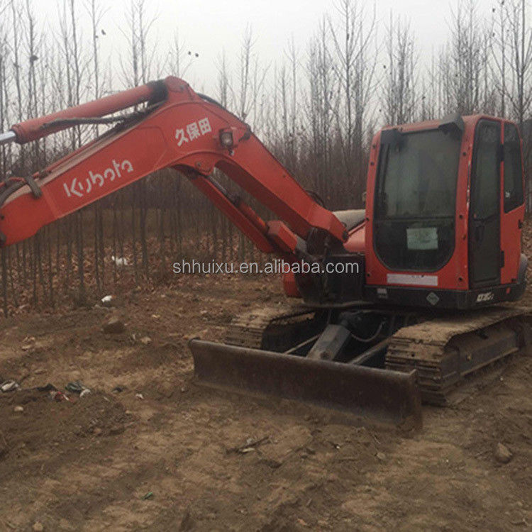 حفرة ميني مستعملة عالية الجودة Kubota185 اليابان منشأ رخيص السعر اليد الثانية الحفرة الهيدروليكية الزحف