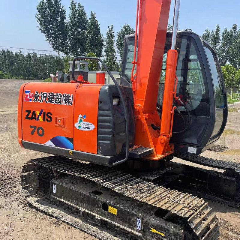 أرخص سعر حفرة مستعملة 90% جديدة مصنوعة في اليابان حفرة HITACHI ZX70 حفرة hitachi70