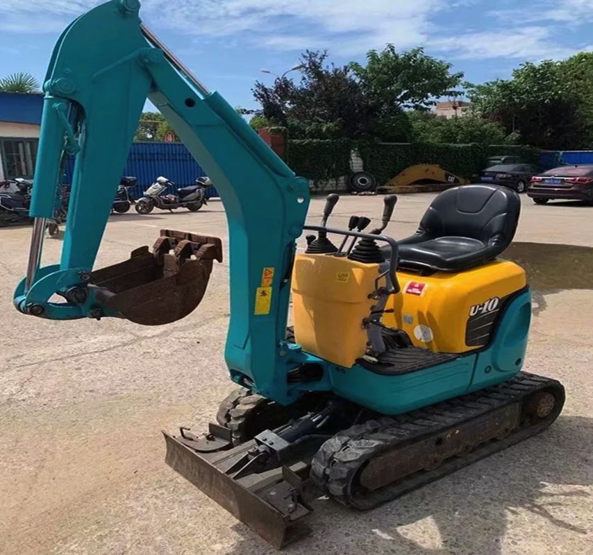 حفرة صغيرة مستعملة مع ساعات عمل طويلة وأسعار منخفضة للبيع الساخن 1 طن KUBOTA U10 الحفرة الزحفية