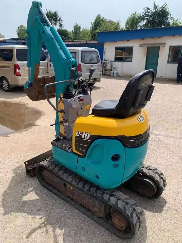 حفرة صغيرة مستعملة مع ساعات عمل طويلة وأسعار منخفضة للبيع الساخن 1 طن KUBOTA U10 الحفرة الزحفية