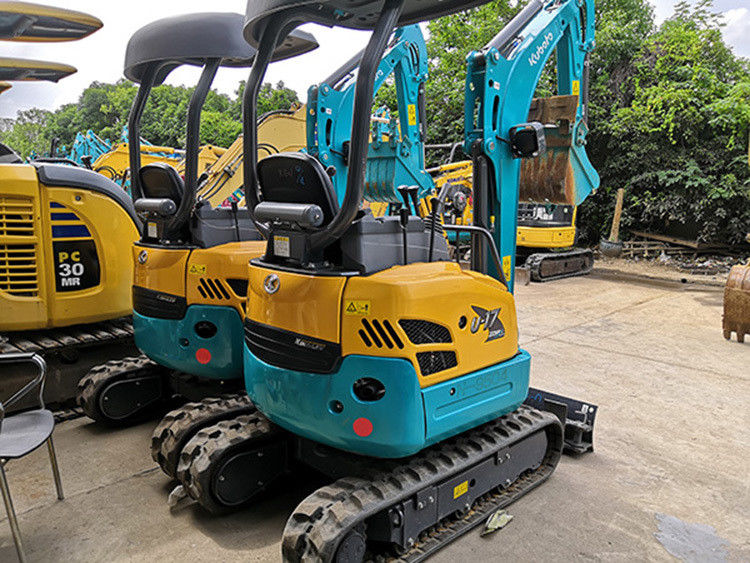 المستخدمة 2T Kubota U17 الحفر الزحف الهيدروليكي لديهم جودة عالية مع سعر خصم على البناء