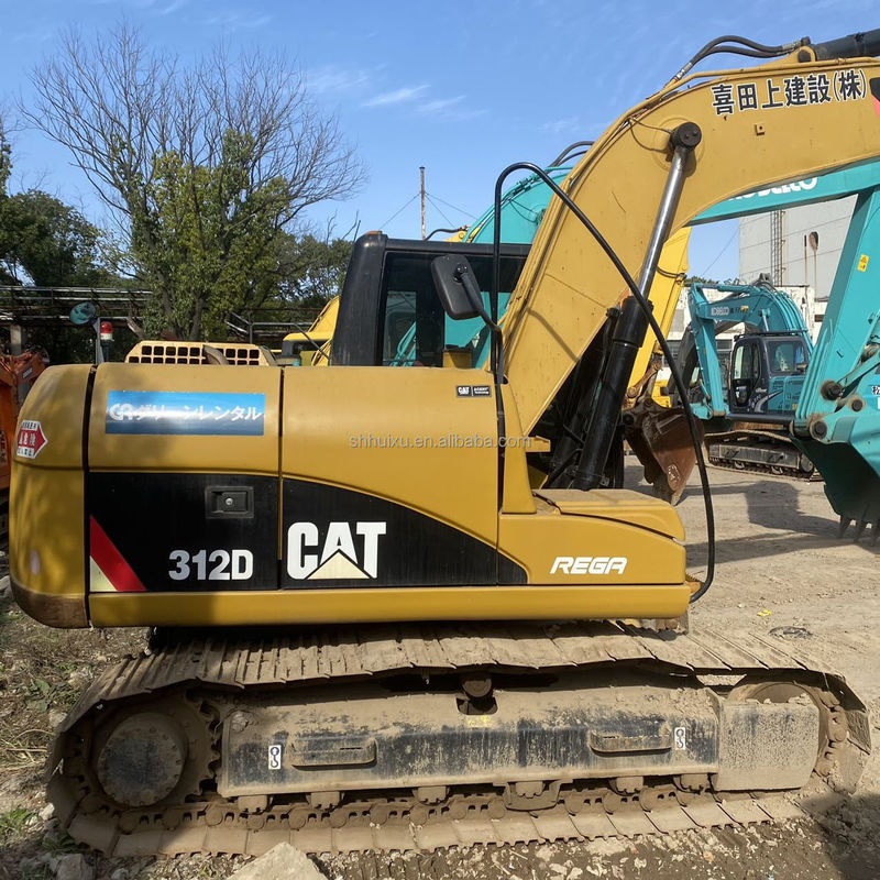 نوعية عالية 12t مستعمل CAT 312d الحفرة الزحفية سعر جيد للبيع CAT 303 القط 306 الحفرة