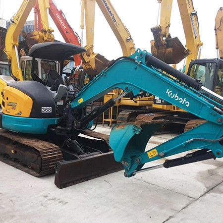 حفرة صغيرة Kubota U55 مستعملة يد ثانية Kubota حفرة صغيرة اليابان الأصلية Kubota U55 حفرة صغيرة