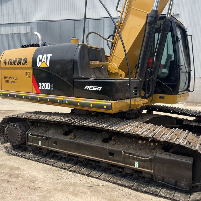 بيع ساخن العلامة التجارية Caterpillar مستعمل 20 طن 320 القط الحفار CAT320D CAT320D2 اليابان صنع يد ثانية حفرة آلة