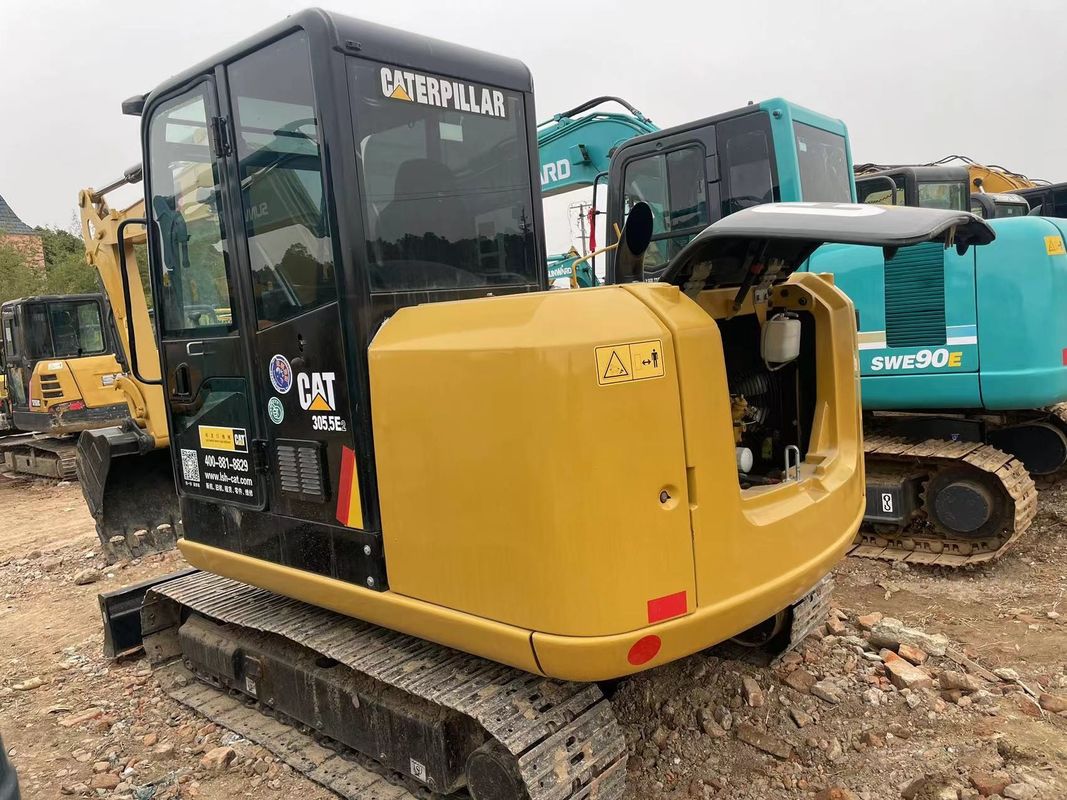 نوعية جيدة 5.5 طن مستعمل CAT 305.5 الحفرة الزحفية الحفريات الصغيرة للبيع CAT 303 الحفريات في المخزون