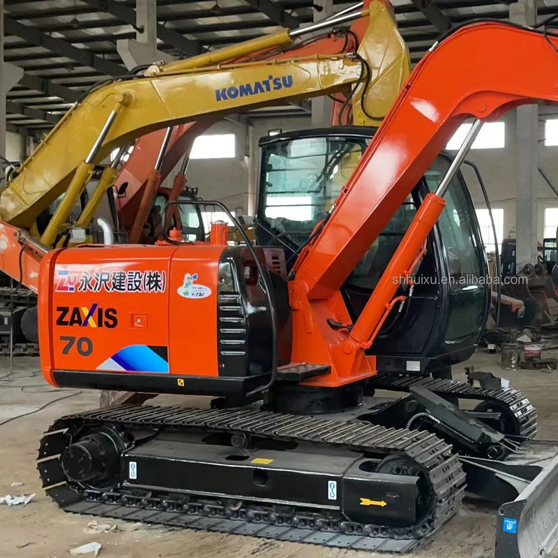 الحفارات المستعملة HITACHI ZX60 ZX70 آلات البناء أداء ممتاز سعر منخفض