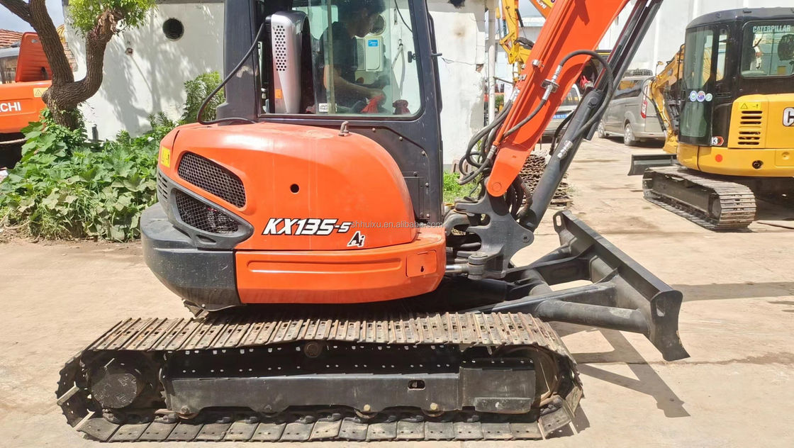 حفرة مصغرة مستعملة Kubota Kx135-5 حفرة مستعملة آلات صغيرة حفرة مستعملة حفرة مستعملة للبيع