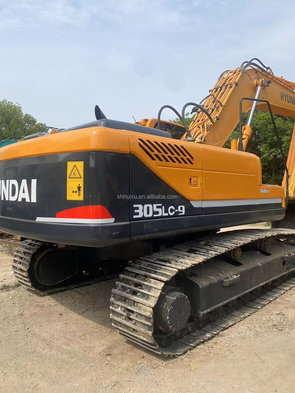 R375 210 220 305 350 375 الحفارات الزحفية الحفارة الثقيلة Hyundai المستعملة