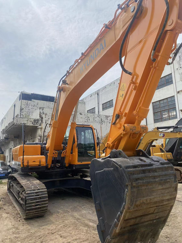 R375 210 220 305 350 375 الحفارات الزحفية الحفارة الثقيلة Hyundai المستعملة