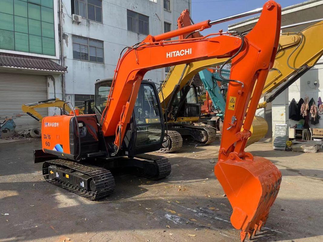 الجودة المهنية هيتاشي ZX60 6 طن الحفارات المصغرة 60 طراز هيتاشي الآلات للبيع