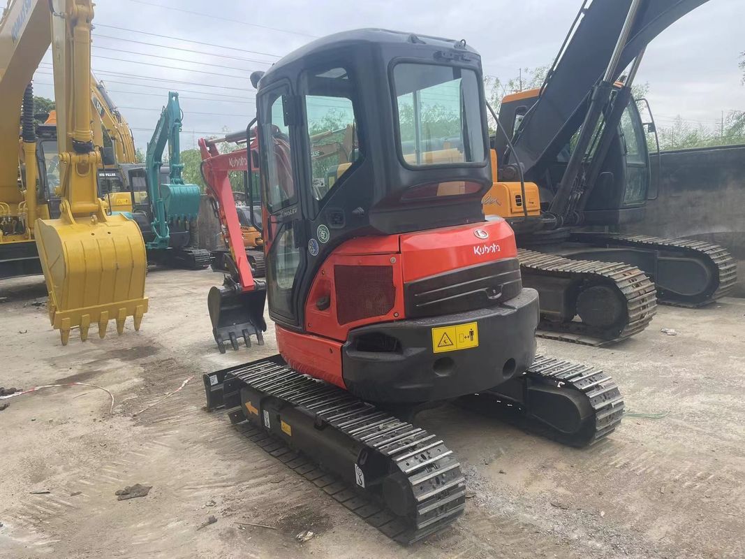 معدات المعدات الزراعية المستخدمة الحفارة الصغيرة Kubota U35 الحفرة المستخدمة الحفارة الصغيرة بيع للحفارات الصغيرة في المخزون الكبير.