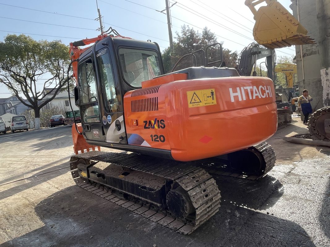 آلة مستعملة حفرة مستعملة حفرة HITACHI 120 بسعر منخفض للبيع