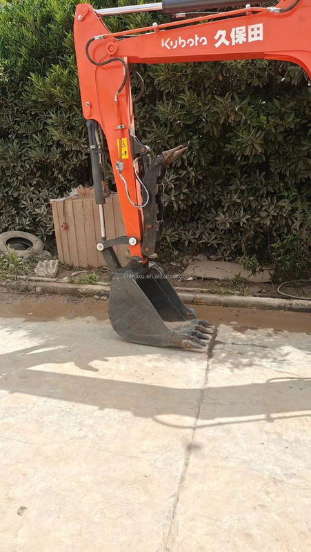 ساعات عمل منخفضة حفرة هيدروليكية مستعملة Kubota Kx135-5 حفرة مستعملة حفرة مفيدة السعر