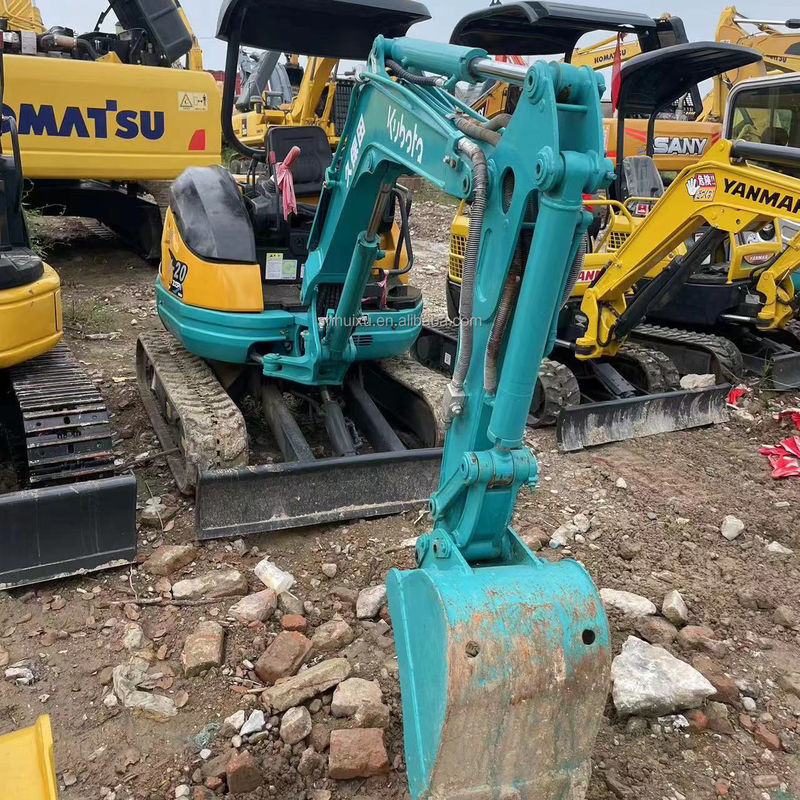 الحفرة ذات ساعات العمل المنخفضة للبيع Kubota U20 حفرة آلة مستعملة حفرة هيدروليكية مستخدمة