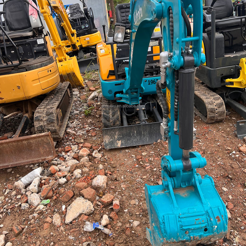 ساعات عمل منخفضة آلات الطرق Kubota U17 حفرة مستعملة مع محرك عالي الجودة ومضخة حفرة رخيصة حفرة مستعملة الزاحف